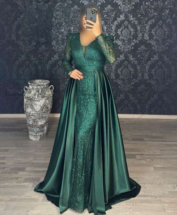لباس مجلسی زنانه و دخترانه ، ماکسی مجلسی مدل رویا ، لباس مجلسی پوشیده سایز ۴۴ الی ۵۴