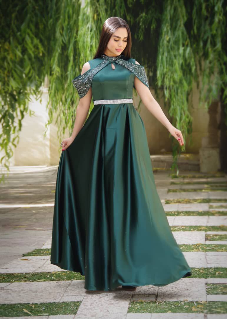 لباس مجلسی زنانه و دخترانه ، ماکسی مجلسی مدل افسانه ، لباس مجلسی سایز ۳۶ الی ۴۶
