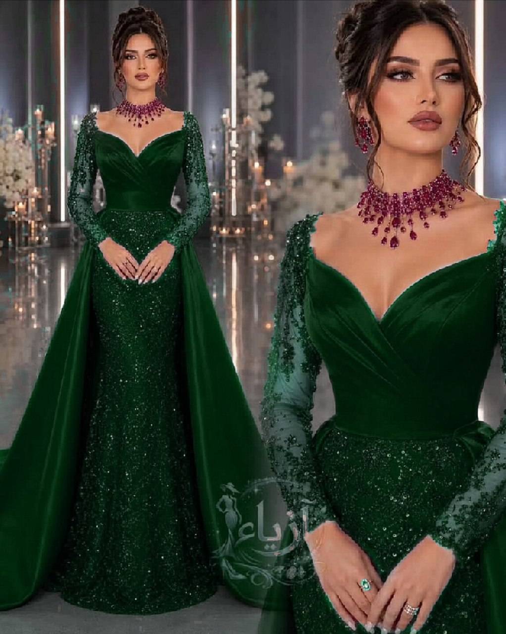 لباس مجلسی زنانه و دخترانه ، ماکسی مجلسی مدل سوفیا ، لباس مجلسی سایز ۴۴ الی ۵۰