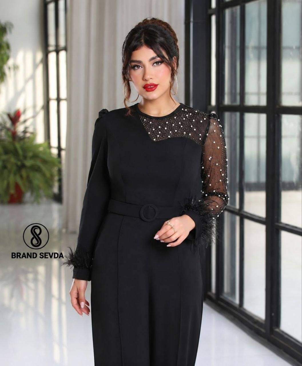 لباس مجلسی سرهمی زنانه و دخترانه ، لباس یکسره مجلسی مدل مروارید ، اورال مجلسی سایز ۳۸ الی ۴۶