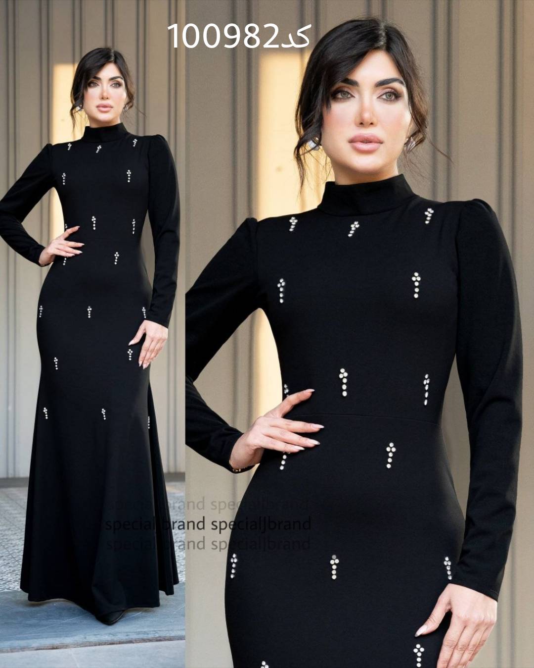 لباس مجلسی زنانه و دخترانه ، ماکسی مجلسی مدل نشمین ، لباس مجلسی پوشیده سایز ۴۰ الی ۵۲