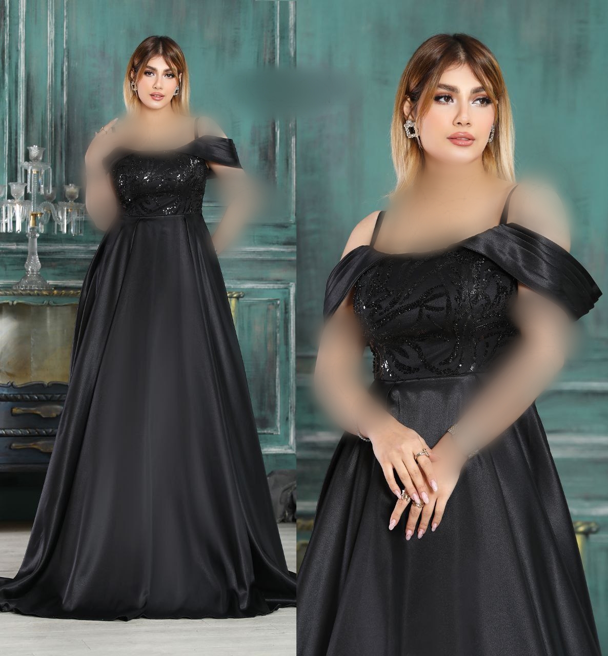 لباس مجلسی زنانه و دخترانه ، ماکسی مجلسی مدل دل آرا، لباس بلند مجلسی سایز ۳۶ الی ۴۸