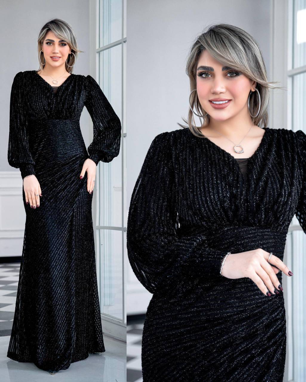 لباس مجلسی زنانه و دخترانه ، ماکسی مجلسی مدل شقایق ، لباس مجلسی پوشیده سایز ۳۸ الی ۵۰