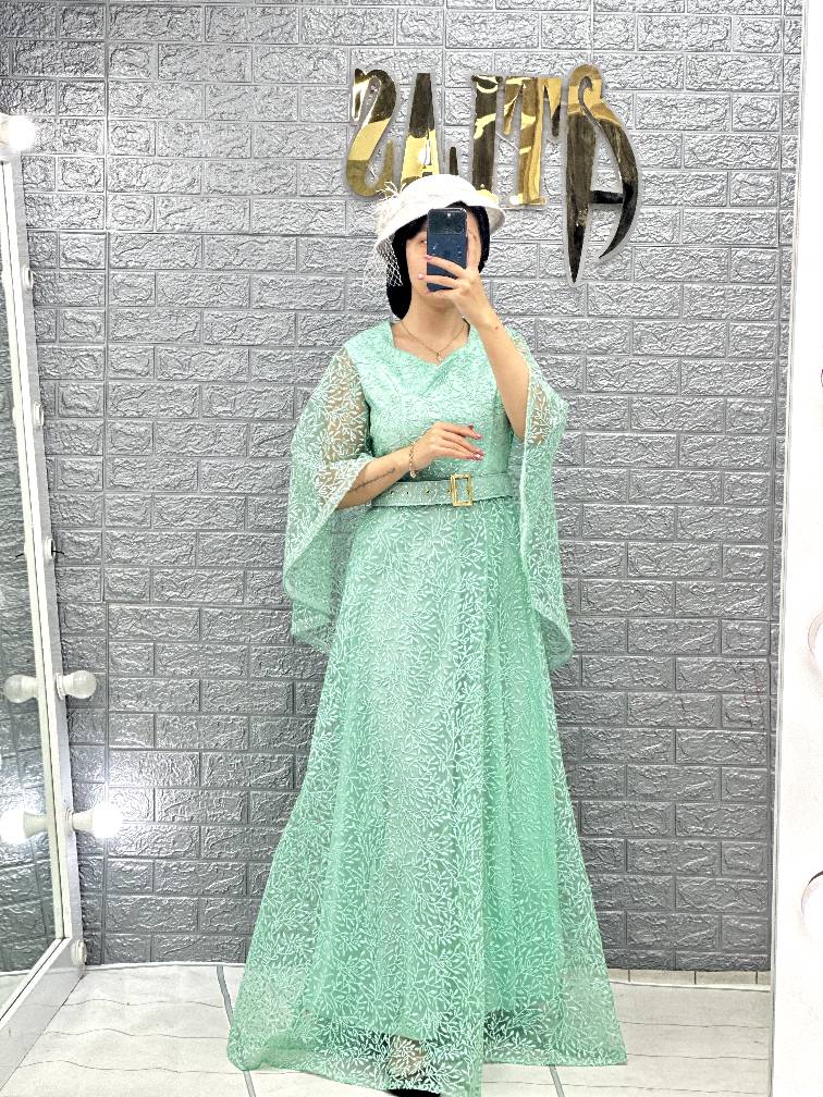 لباس مجلسی زنانه و دخترانه ، ماکسی مجلسی مدل فرشته ، لباس مجلسی پوشیده سایز ۴۲ الی ۵۰