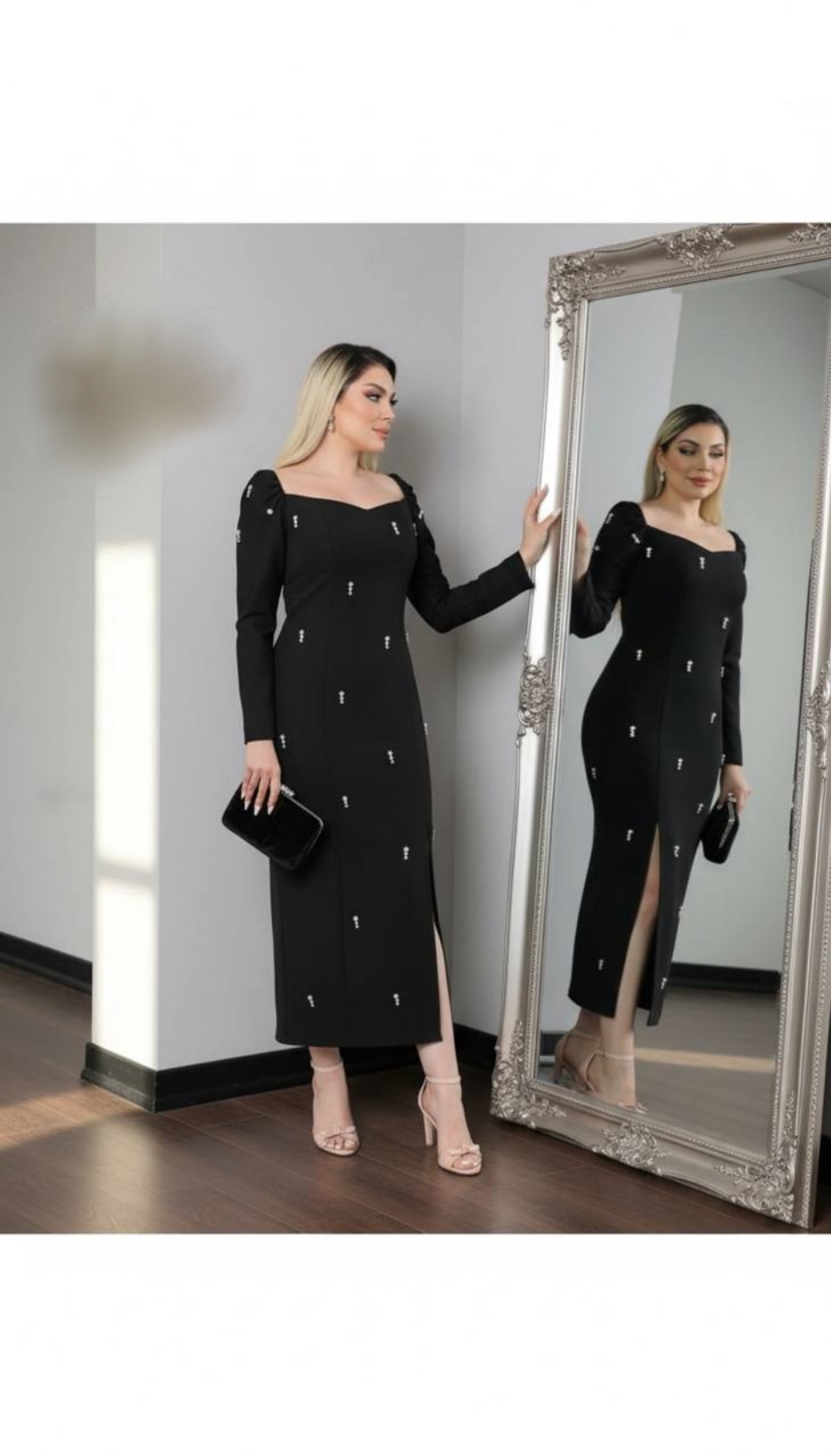 لباس مجلسی زنانه و دخترانه مدل نیها، ماکسی مجلسی ، لباس مجلسی بلند سایز ۳۸ الی ۴۸