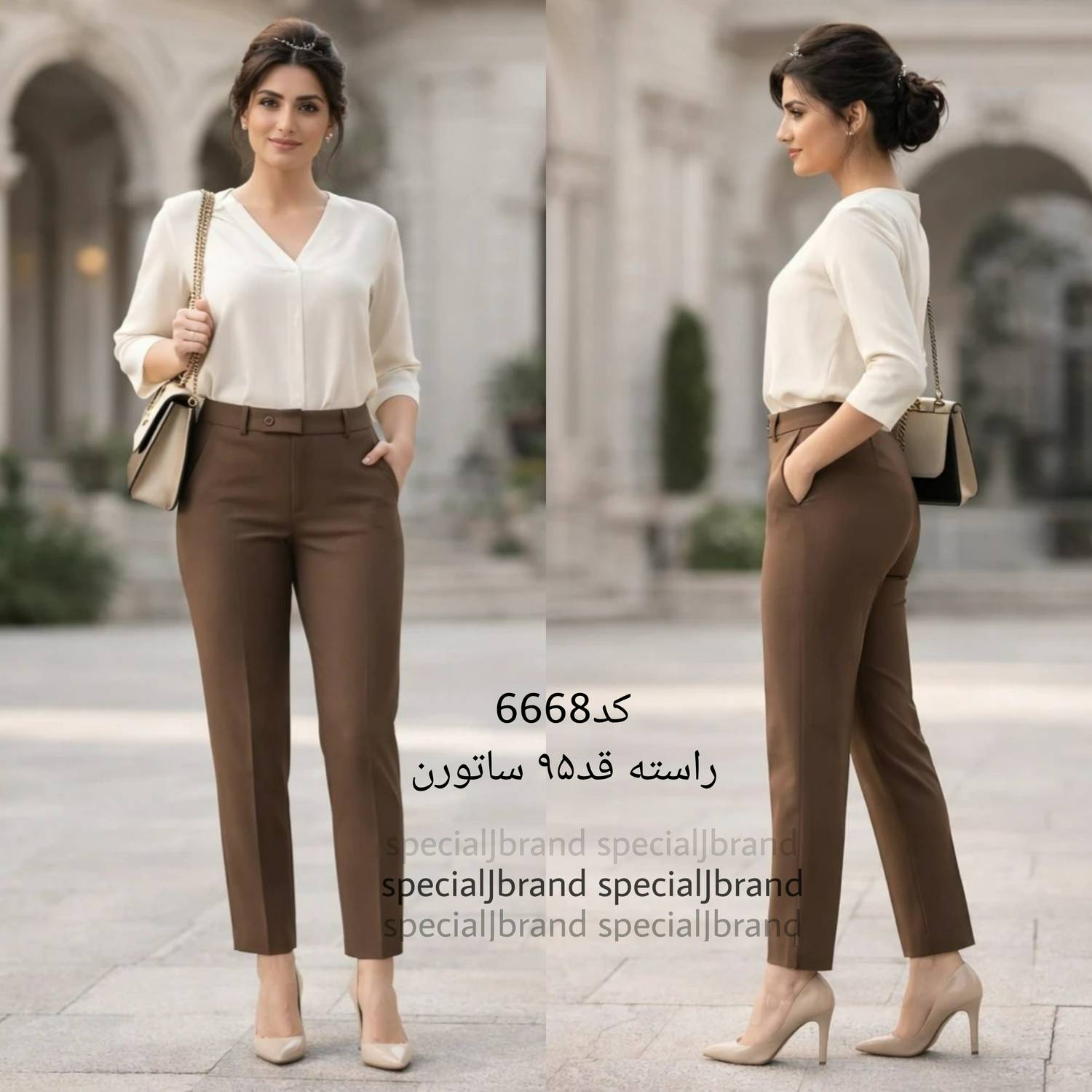 شلوار راسته ، شلوار راسته جنس ساتورن سایز ۳۸ الی ۴۸