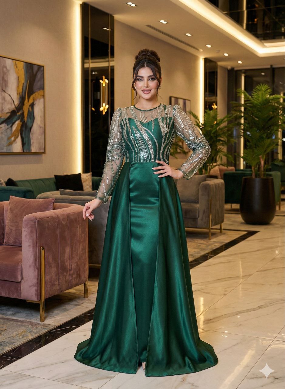لباس مجلسی زنانه و دخترانه مدل ملودی ، ماکسی مجلسی ، لباس بلند مجلسی سایز ۴۰ الی ۵۰