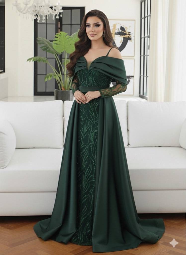 لباس مجلسی زنانه و دخترانه ، ماکسی مجلسی مدل گلرخ ، لباس پوشیده مجلسی سایز ۴۰ الی ۵۰