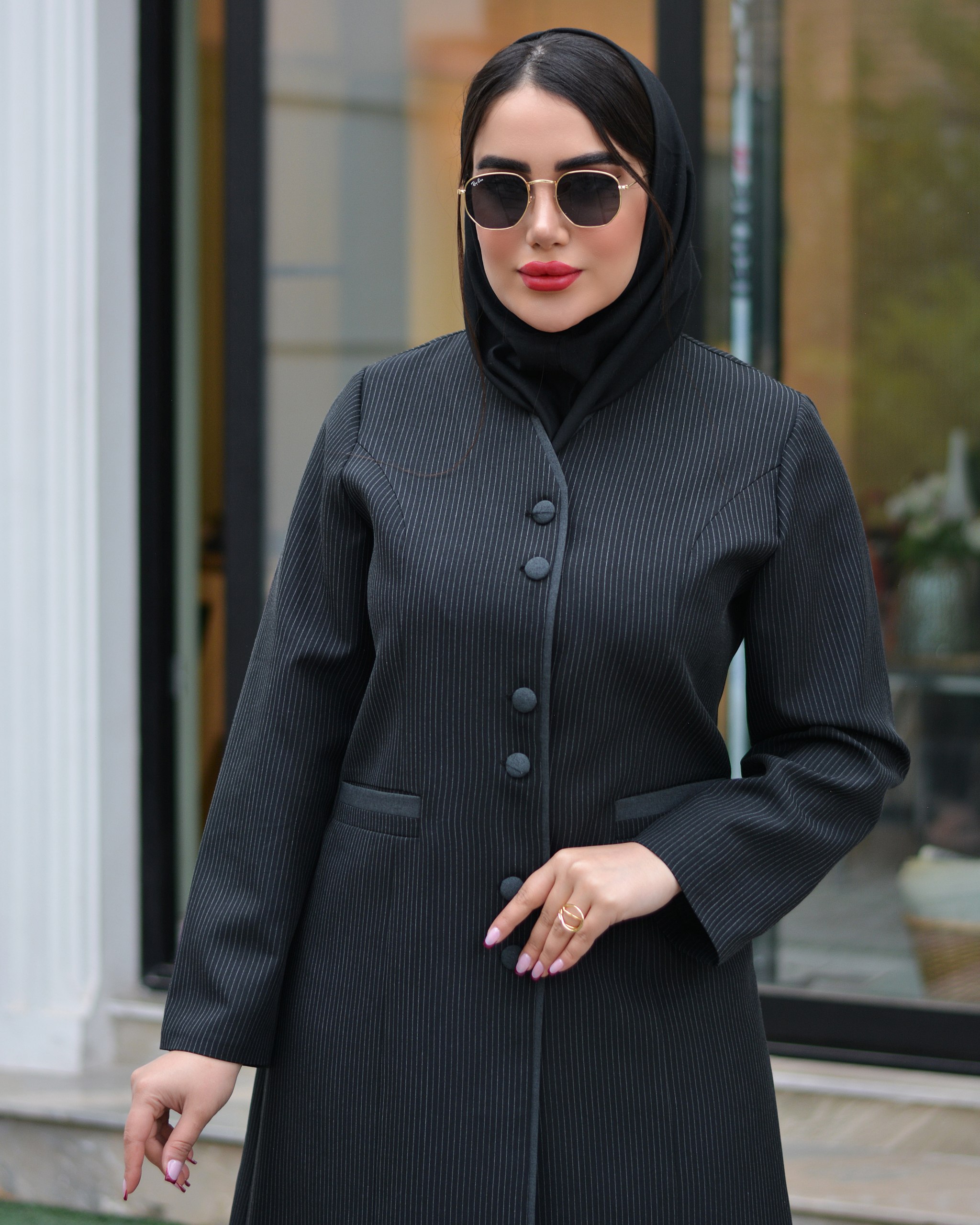 مانتو و شلوار اداری مدل دیبا ، مانتو و شلوار دانشجویی جنس فاستونی دیپلمات سایز ۳۸ الی ۵۲