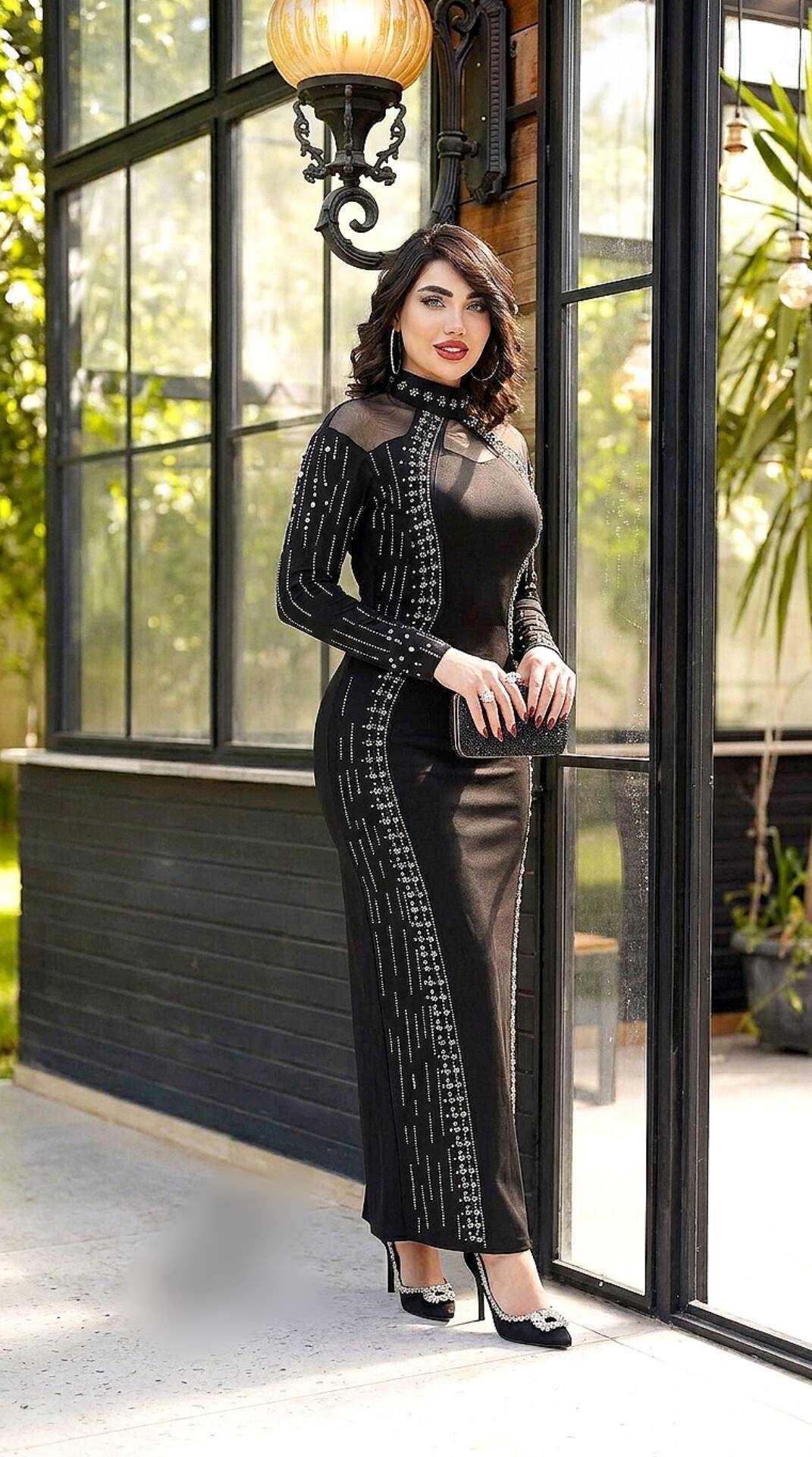 لباس مجلسی زنانه و دخترانه ، ماکسی مجلسی مدل ثنا ، لباس مجلسی پوشیده و با حجاب سایز ۴۴ الی ۵۲