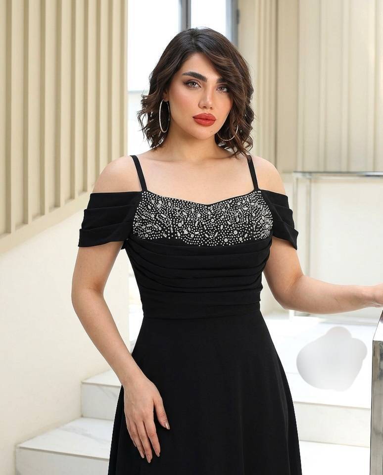 لباس مجلسی زنانه و دخترانه ، ماکسی مجلسی مدل شیوا ، لباس مجلسی سایز ۳۶ الی ۴۴