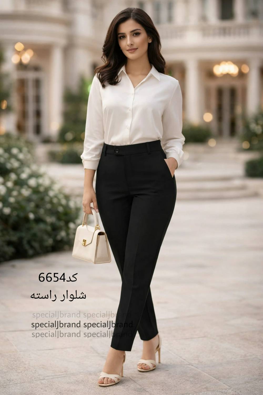 شلوار راسته کرپ دابل ، شلوار راسته سایز ۴۰ الی ۵۲