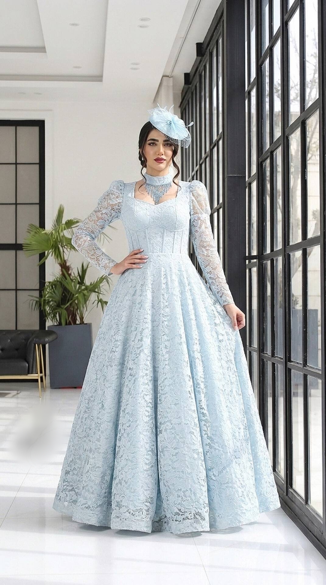 لباس مجلسی زنانه و دخترانه ، ماکسی مجلسی زنانه و دخترانه ، لباس مجلسی پوشیده و با حجاب مدل پرتو ، لباس مجلسی مناسب نامزدی سایز ۳۶ الی ۵۰