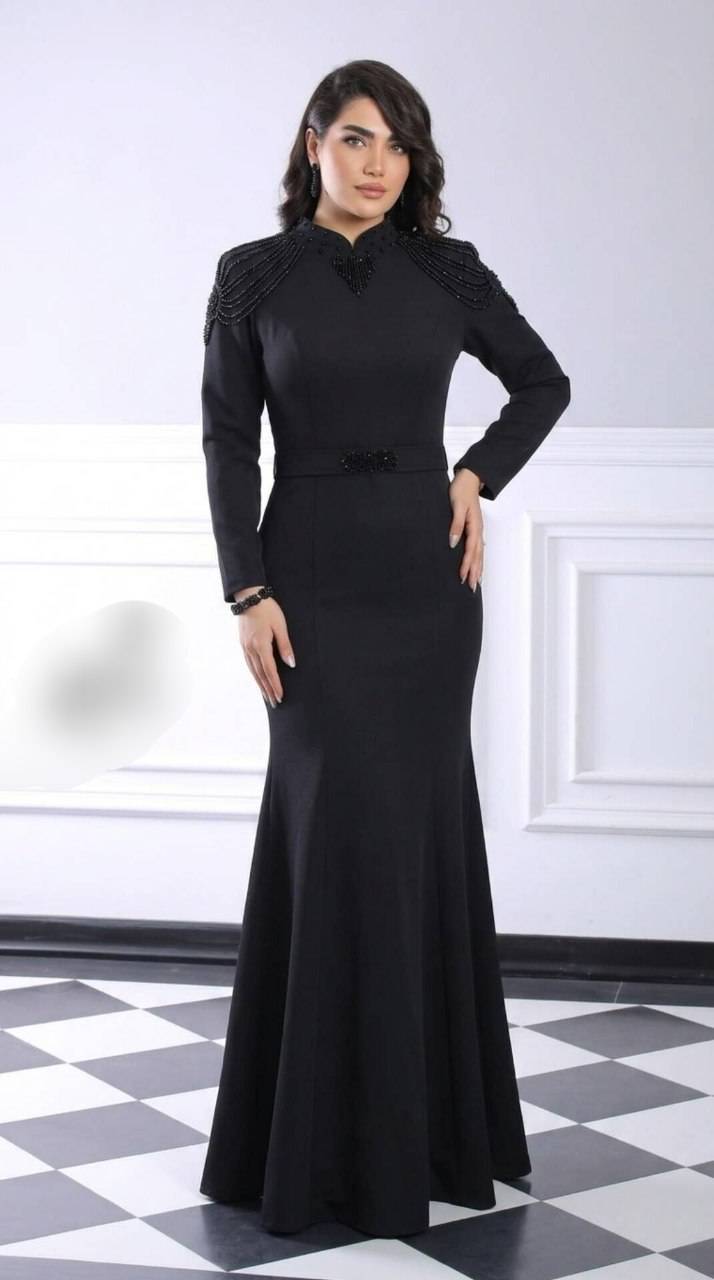 لباس مجلسی زنانه و دخترانه ، ماکسی مجلسی مدل سوگند ، لباس مجلسی پوشیده و با حجاب سایز ۳۶ الی ۴۸