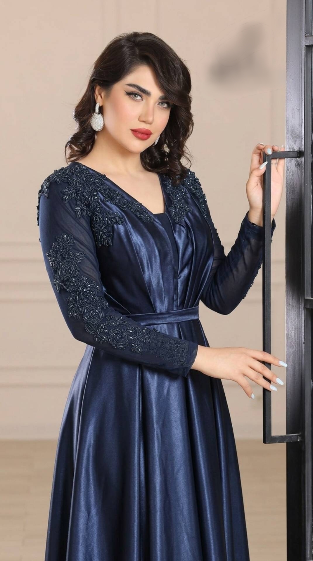 لباس مجلسی زنانه و دخترانه ، ماکسی مجلسی مدل شکوفه ، لباس مجلسی پوشیده سایز ۴۲ الی ۵۲
