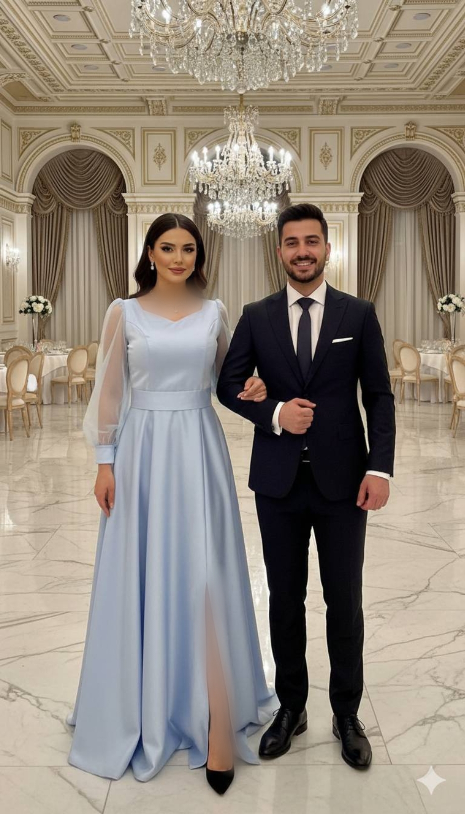 لباس مجلسی زنانه و دخترانه ، ماکسی مجلسی مدل ییلدیز ، لباس بلند مجلسی سایز ۳۶ الی ۵۲