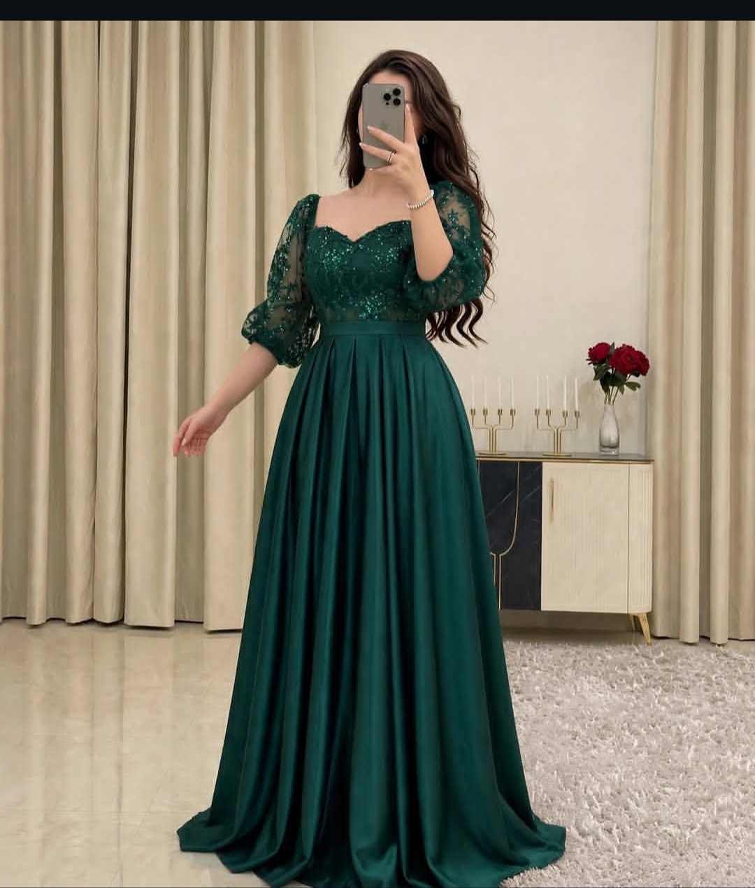لباس مجلسی زنانه و دخترانه ، ماکسی مجلسی مدل گیسوم ، لباس مجلسی پوشیده و با حجاب سایز ۴۰ الی ۵۴